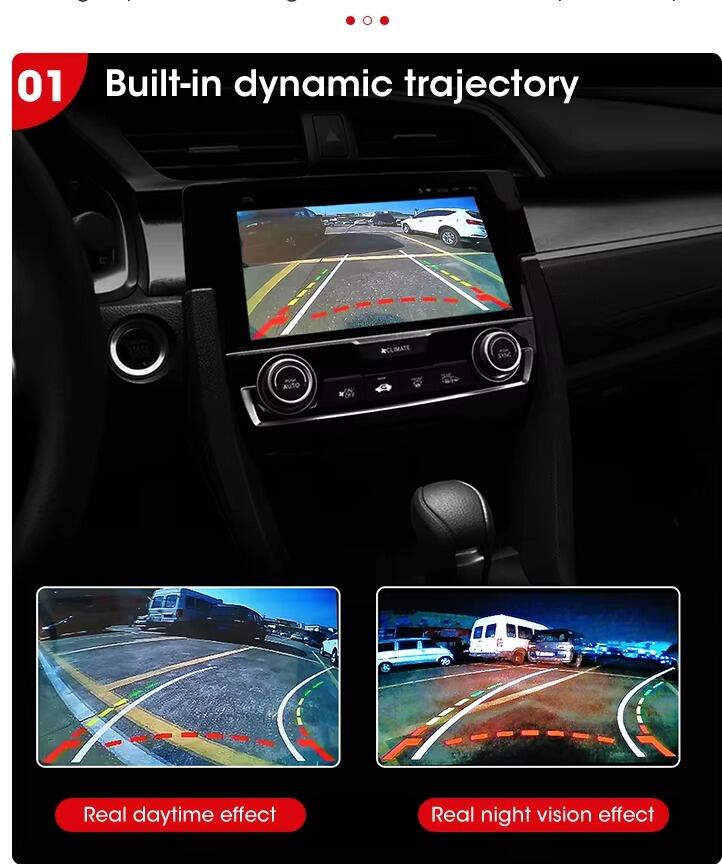 Wemaer Universal Car Rear View Camera 720P CVBS IP68 Waterproof HD Night Vision Parking Assistance Car Back up Reversing Camera factory