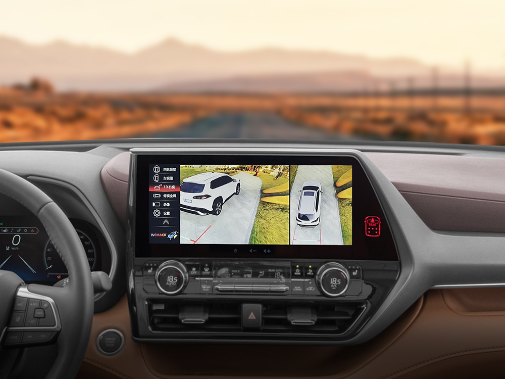 360 CAR CAMERA FOR TOYOTA ORIGINALSCREEN UPGRADE