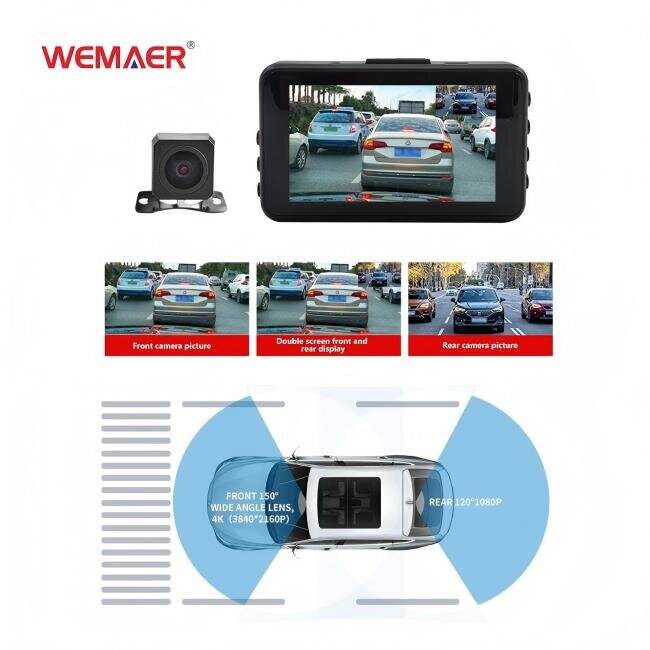 4K HD driving recorder