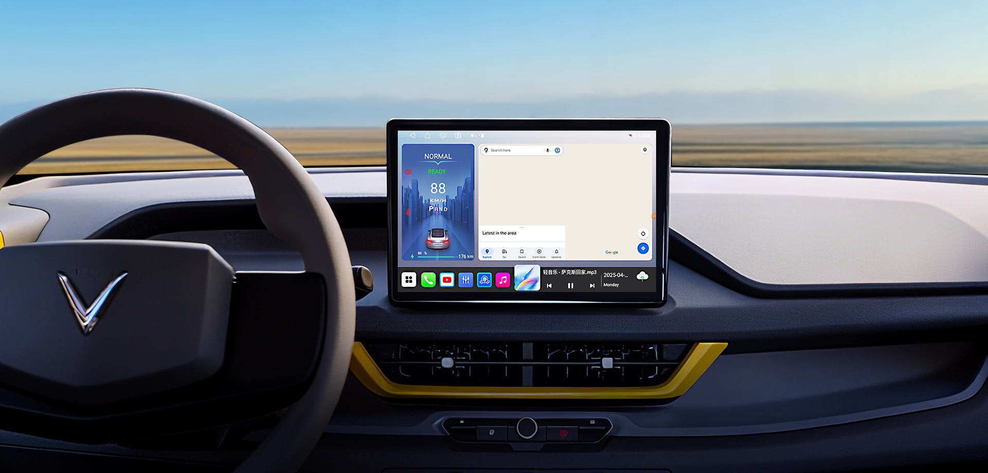 Dual-system 360 AVM decoder all-in-one for Vinfast VF3 
