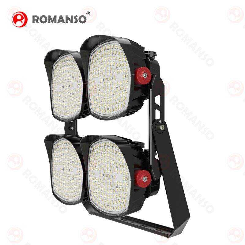 Stadium Floodlights Help Sports Events Proceed Normally