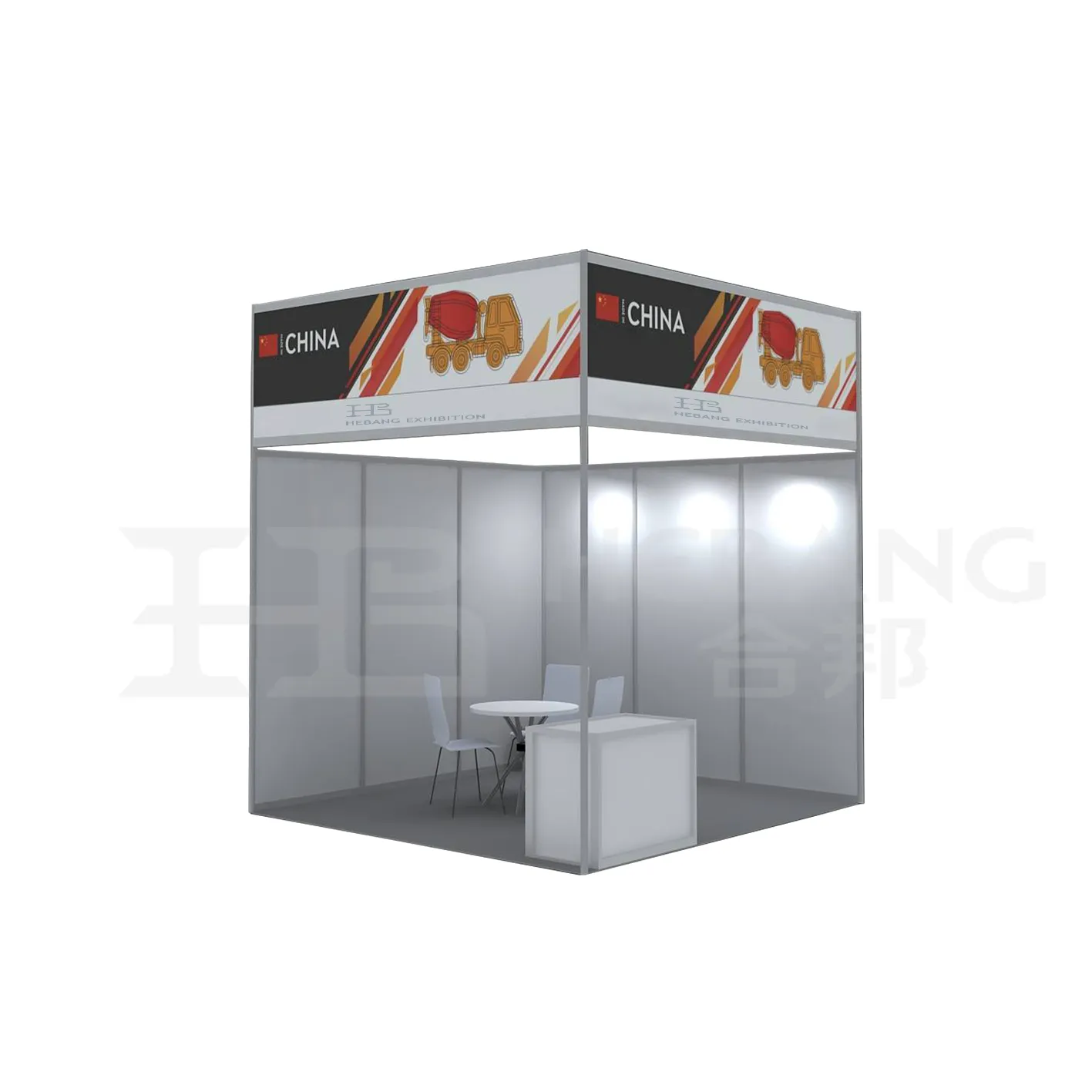 Durable Shell Scheme Exhibition Booths for Long-lasting Use