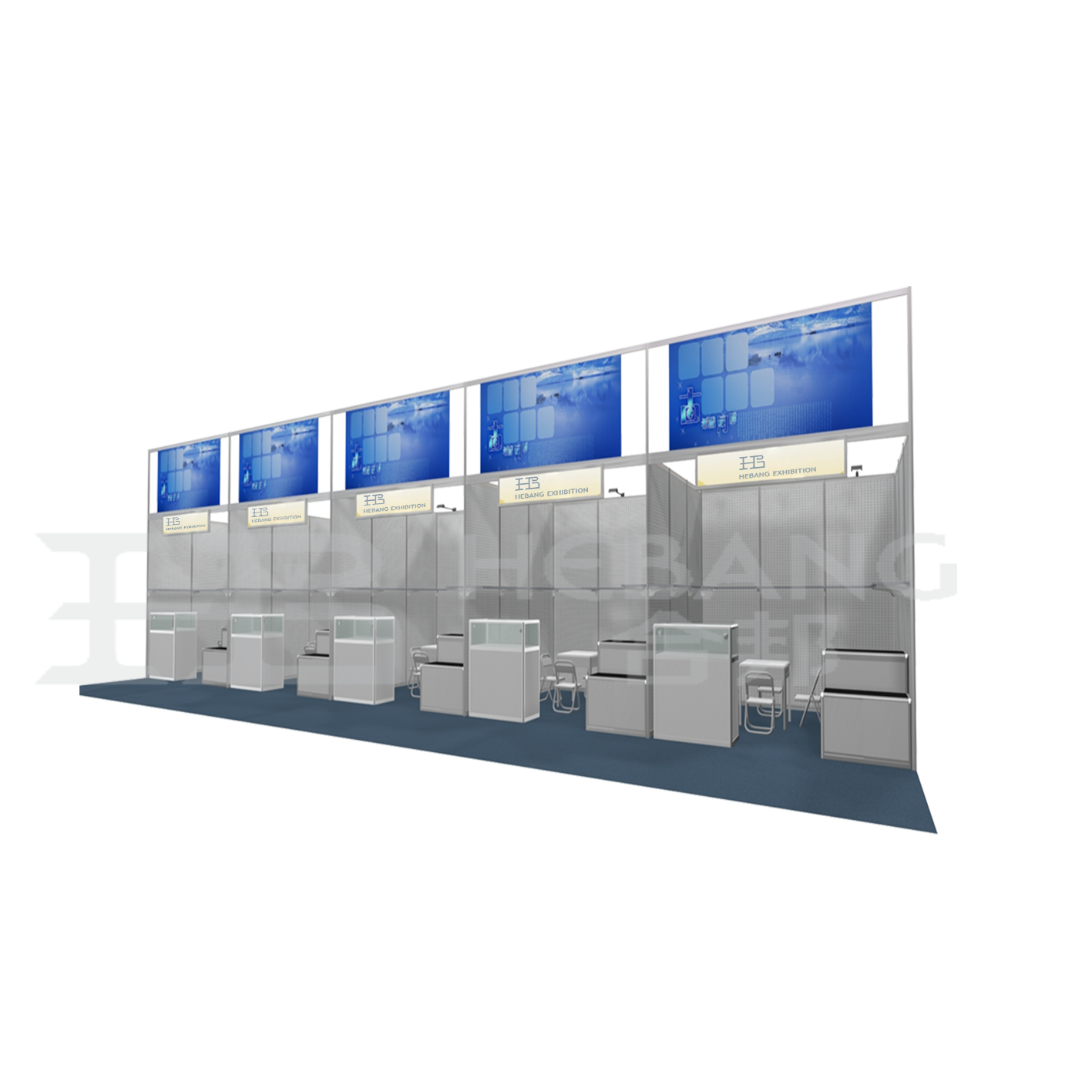 HB-BT037 Standard Booth System