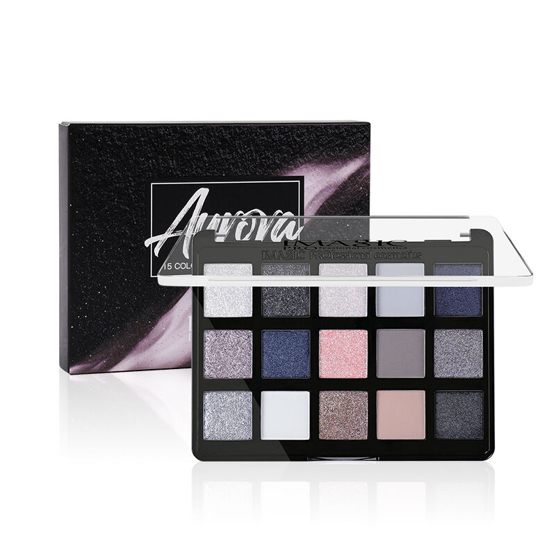 Aurora 15-Color Eyeshadow Palette