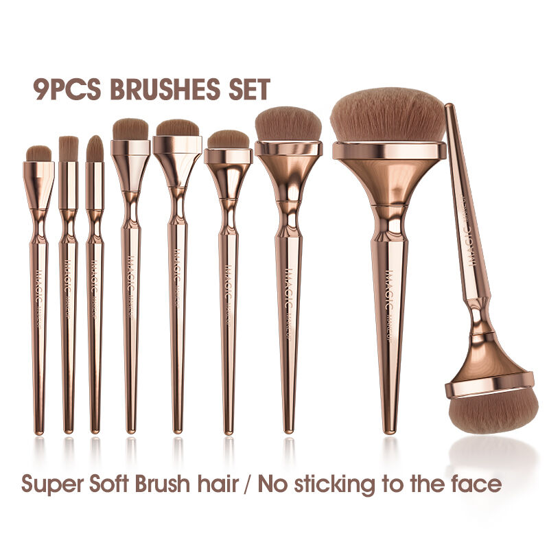 Professional 9-Piece Blending Brush Set