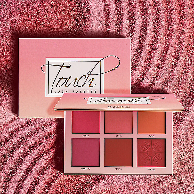 6 Color Touch Blush Palette