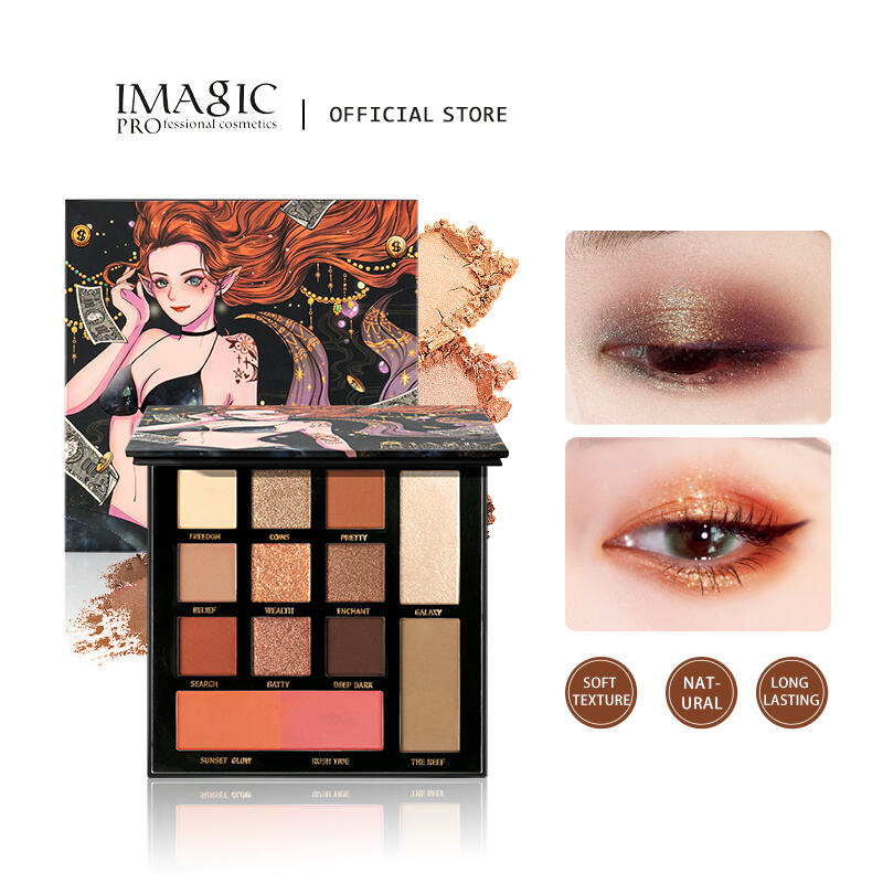 Inverted Fairy Tale: Mermaid Series - Villain Allure Makeup Palette-All-in-One Eyeshadow, Blush, Highlighter, Contour