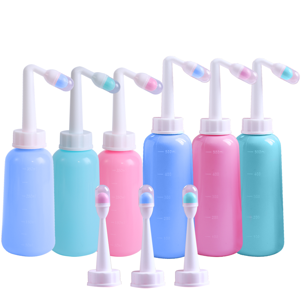 Pink Medical Nasal Rinse Bottle  BPA-Free & FDA Approved OEM Custom Colors Available
