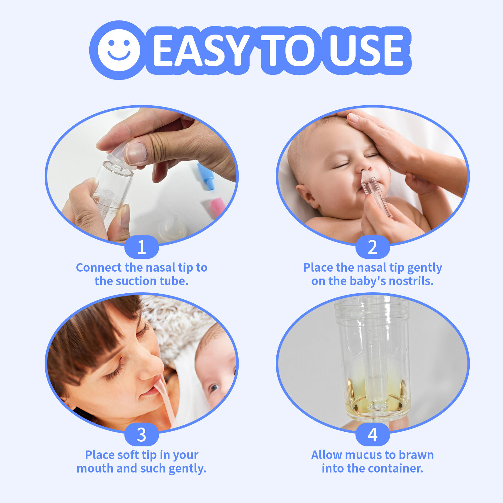 What nasal aspirators are safe for medical institution use?