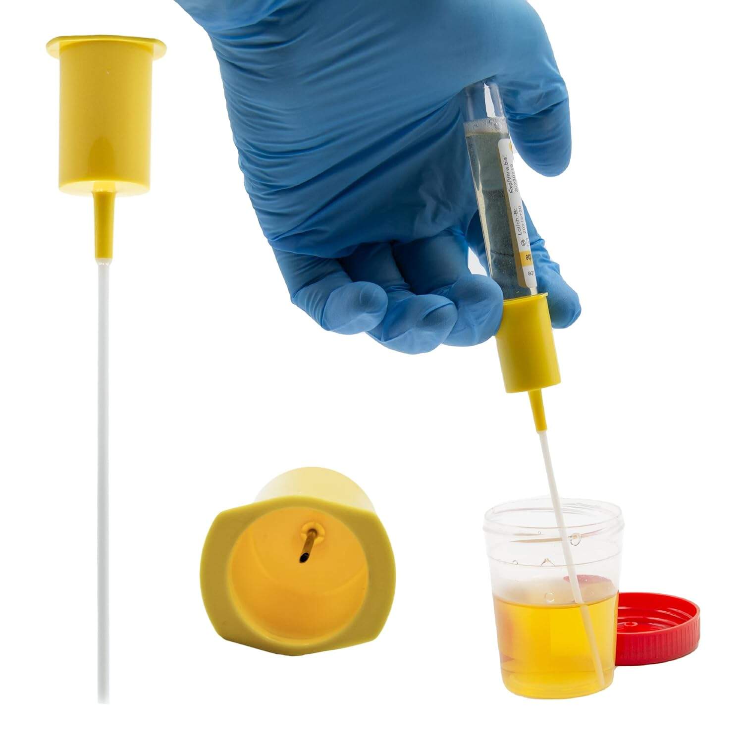 Which vacuum urine containers meet ISO13485 and FDA standards?