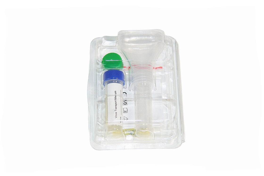 How do saliva test kit tubes maintain sample integrity during transport?