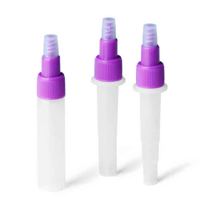 What additives are in a fecal occult blood tube and what do they do?