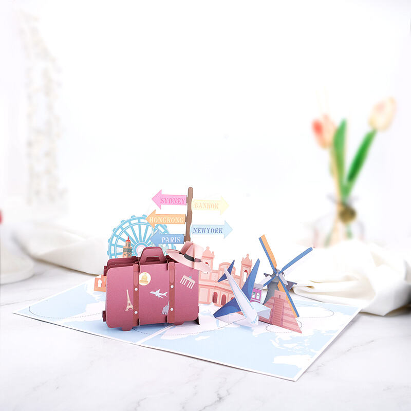 Suitcase Pop Up Greeting Card Open View.jpg
