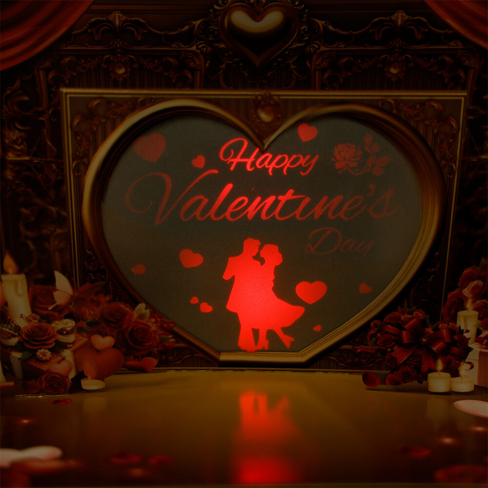Valentine’s Day Pop Up Card with Music and Light
