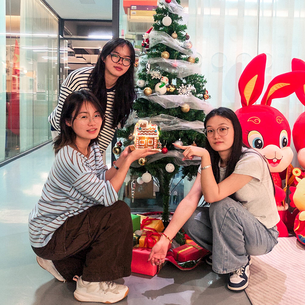 Building Gingerbread Houses Together: A Celebration of Teamwork