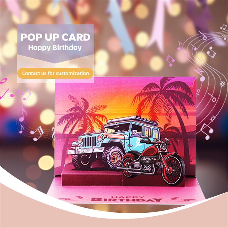 New 3D Pop-Up Greeting Card Collection by Winpsheng