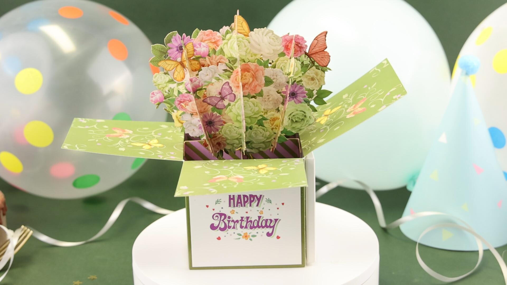 Birthday Butterfly Box
