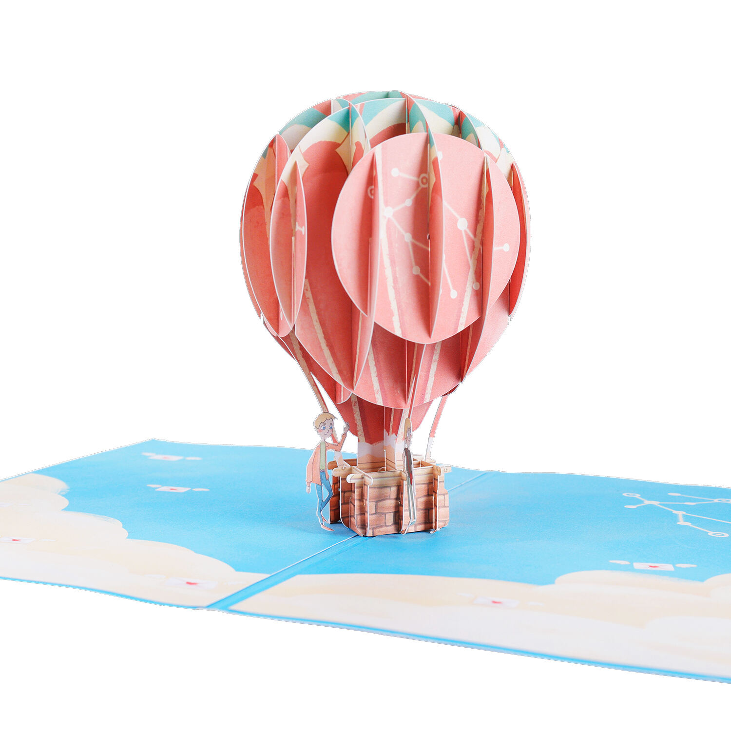 3D Hot-Air Balloon Pop-Up