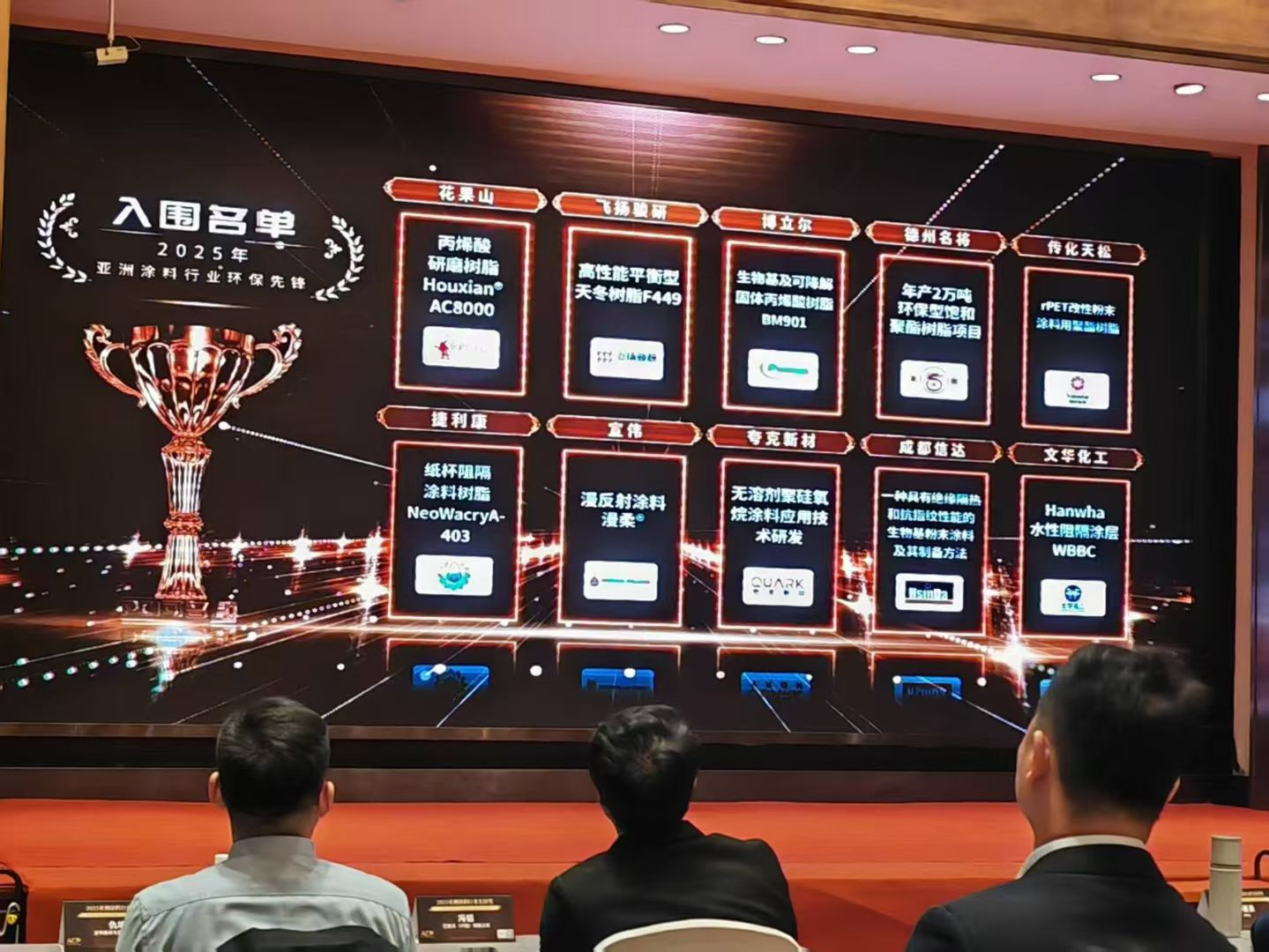 Congratulations to HSINDA on winning the 2025 Asian Coatings Industry Pioneer Award