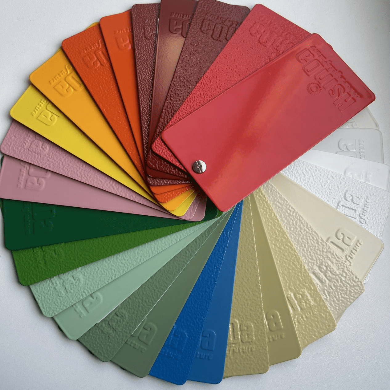 Large Structure Moire WrinkleTexture powder coating