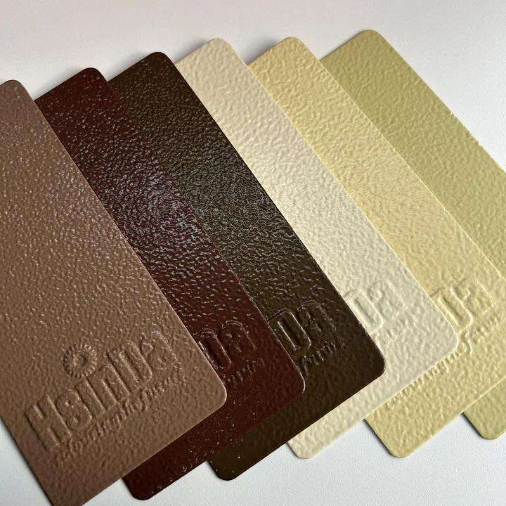 Weather-resistant powder coatings are used in the industrial sector