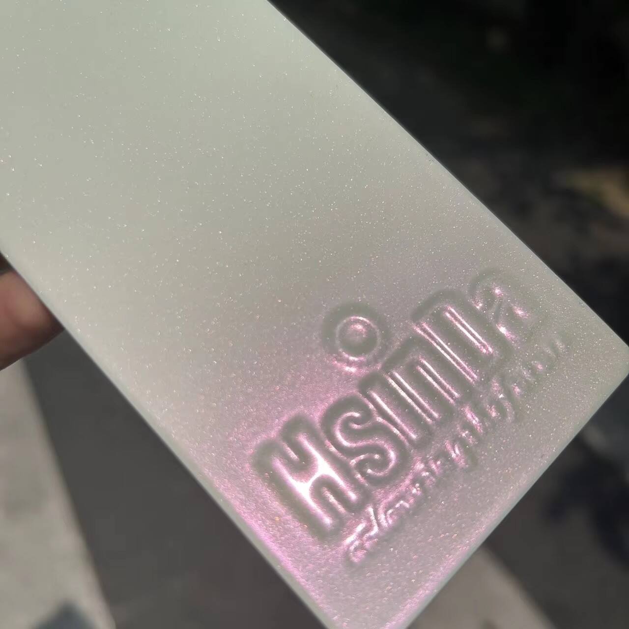 Aurora Pink Super Shifting Chameleon Powder Colorshift Metallic Sparkle Laser Powder Coating for Metal Finish