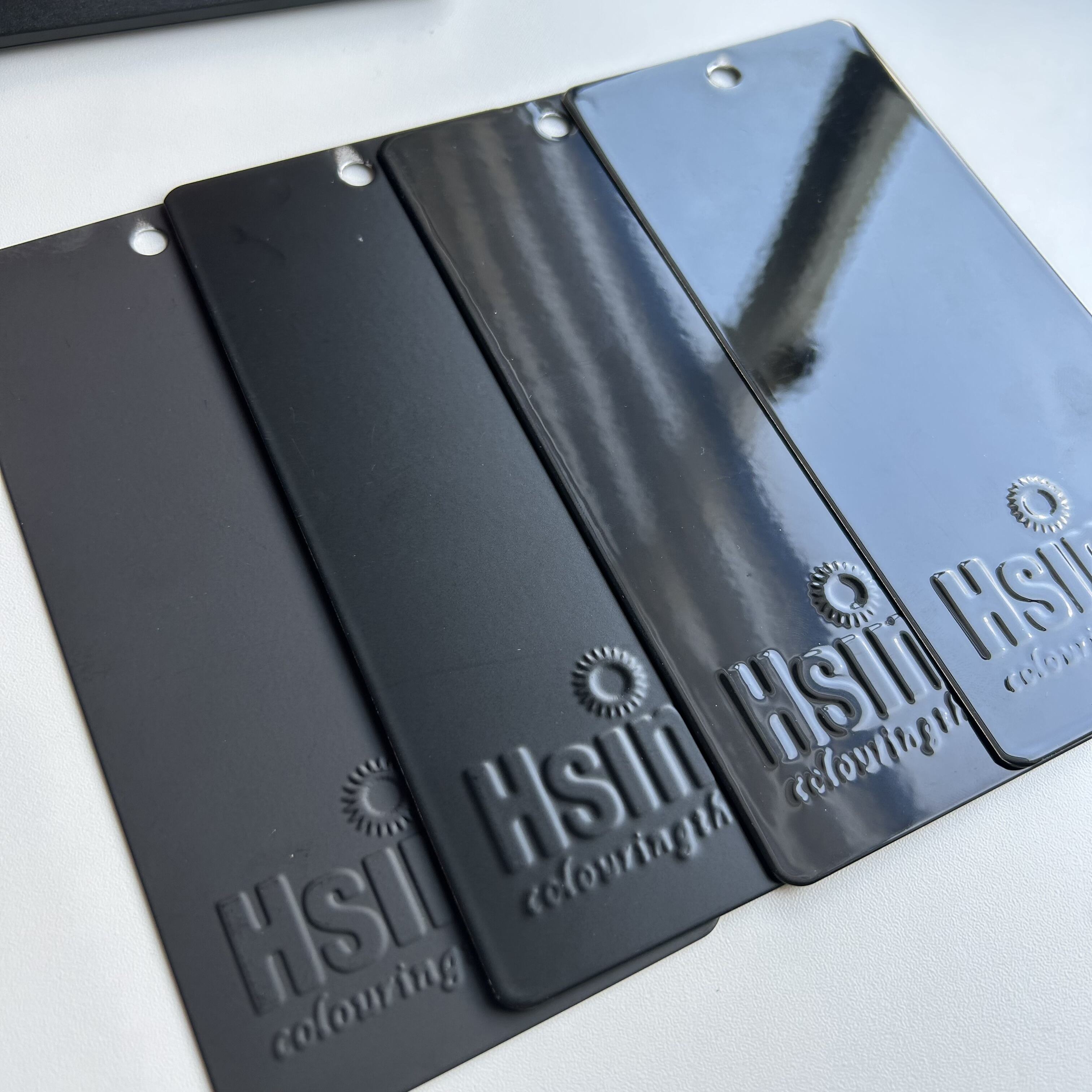 RAL 9005 Black Glossy Solid Polyester Resin Powder Coating Paint