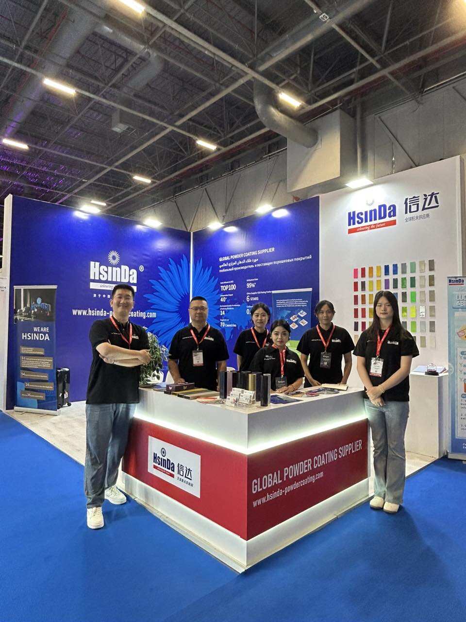 HSINDA Showcases Sustainable Powder Coating Innovations at paintIstanbul 2026