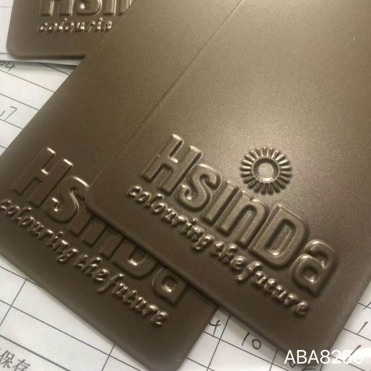 Metallic Brown Color Powder Coating Polyester Thermosetting Powder Coating Paint