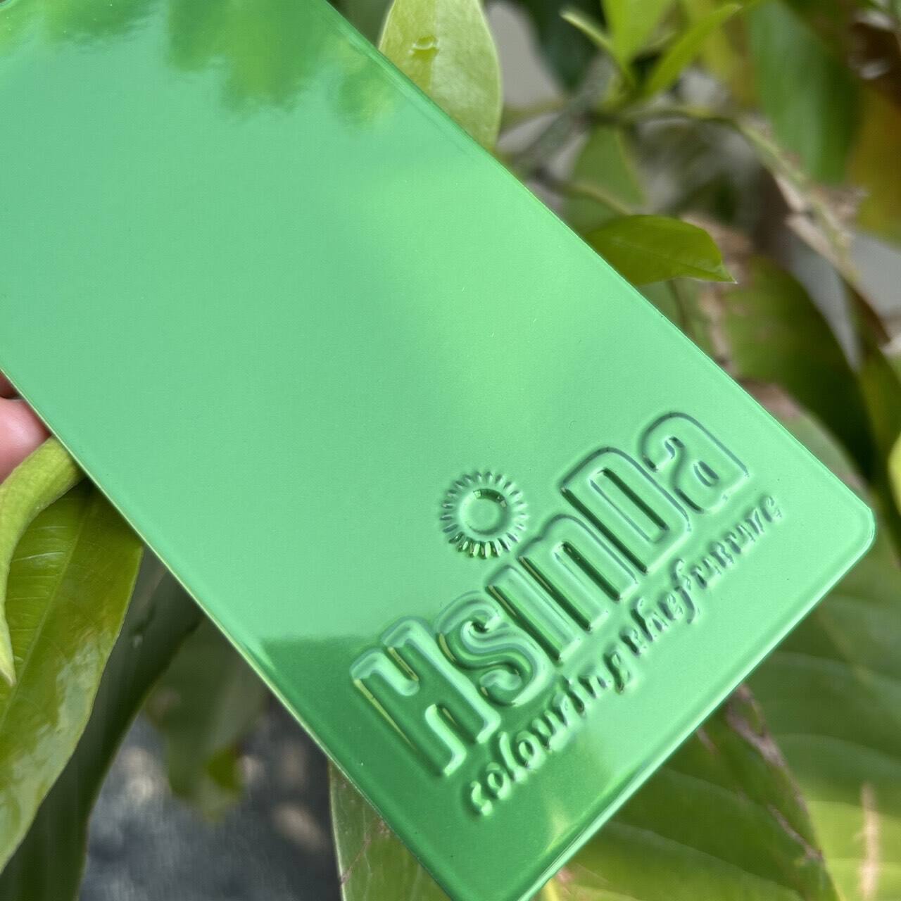 New Chrome Green Metallic Effect Electrostatic Nickel Powder Coating for Auto Wheels