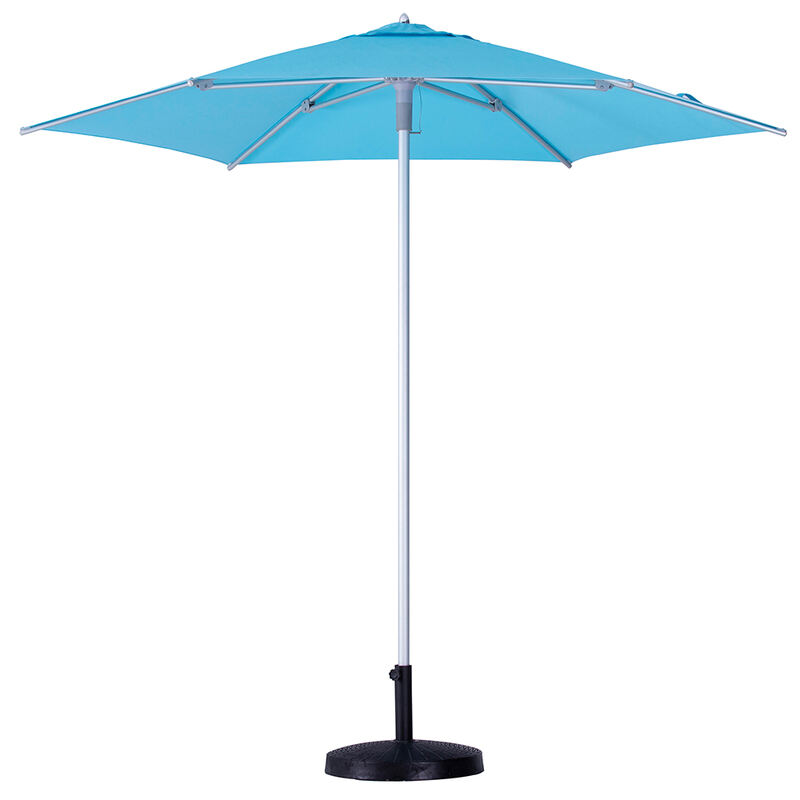 Central Umbrella 38mm Round Rib Push