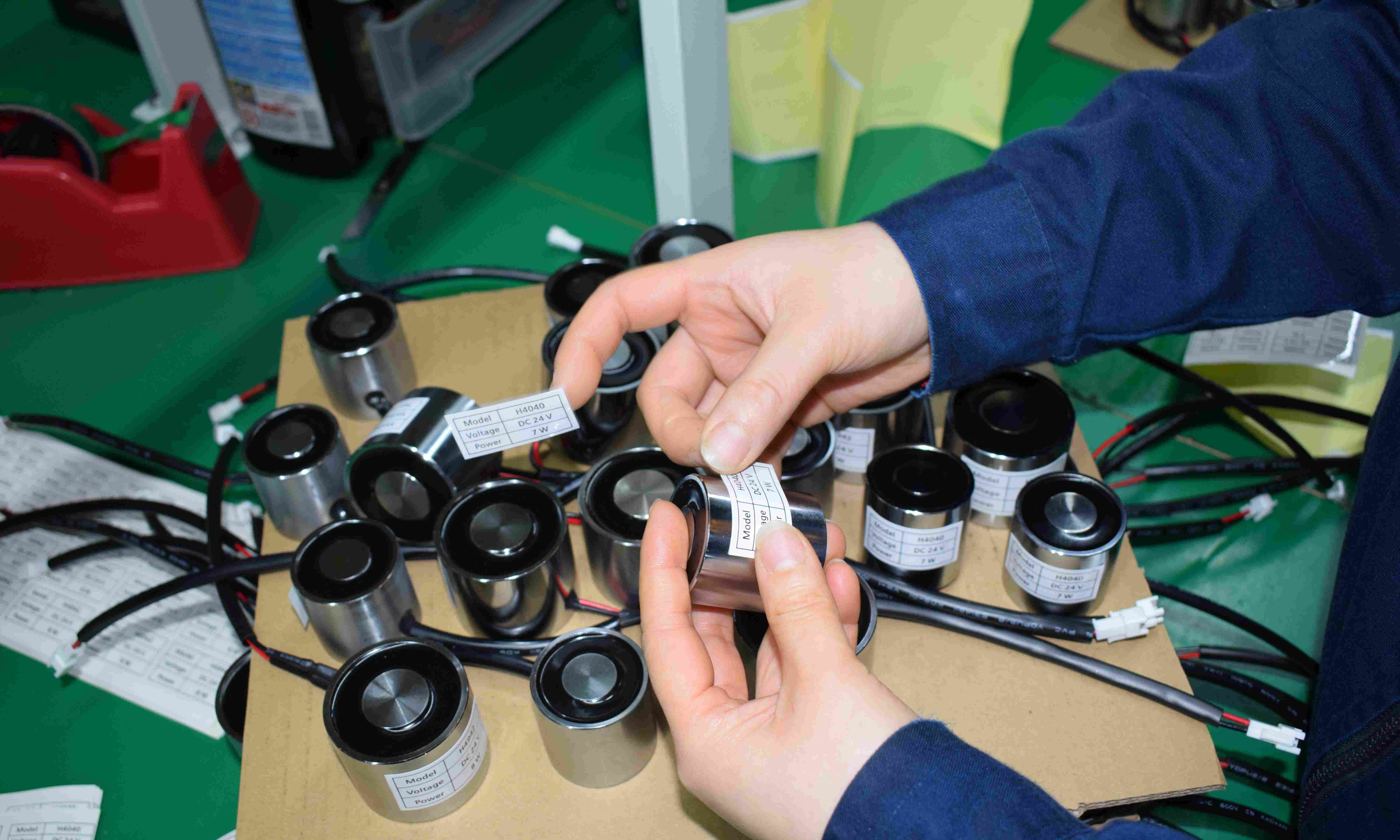 Elektromagneet 6-Stappe Dienstproses