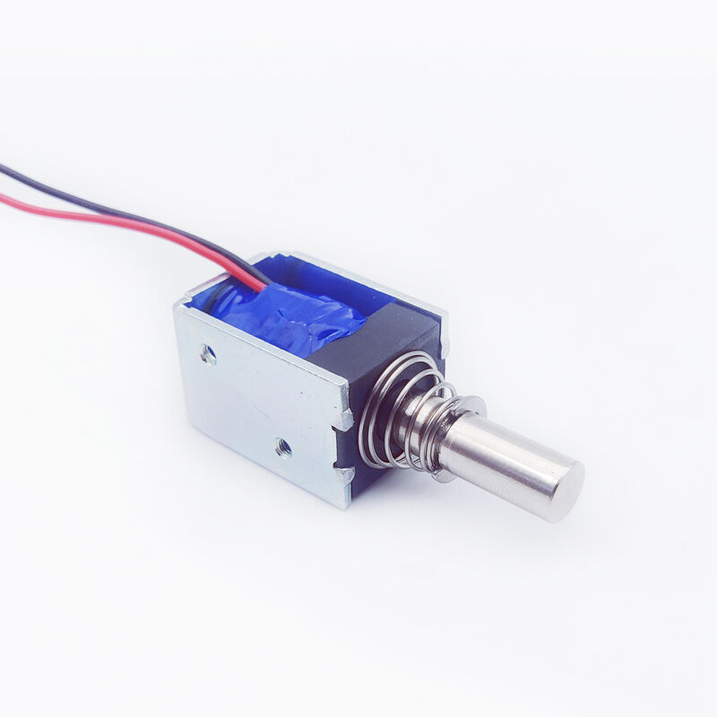 Électroaimant à verrouillage à simple ou double effet Landa XSQ0727, course de 6 mm, 12 V, 24 V CC, bistable