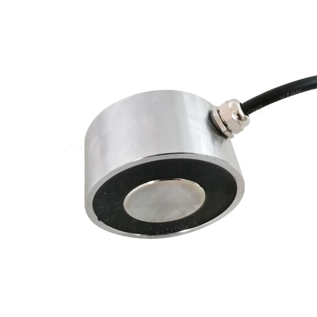 Électroaimant Landa H8040, courant continu 12 V ou 24 V, force de maintien de 140 kg