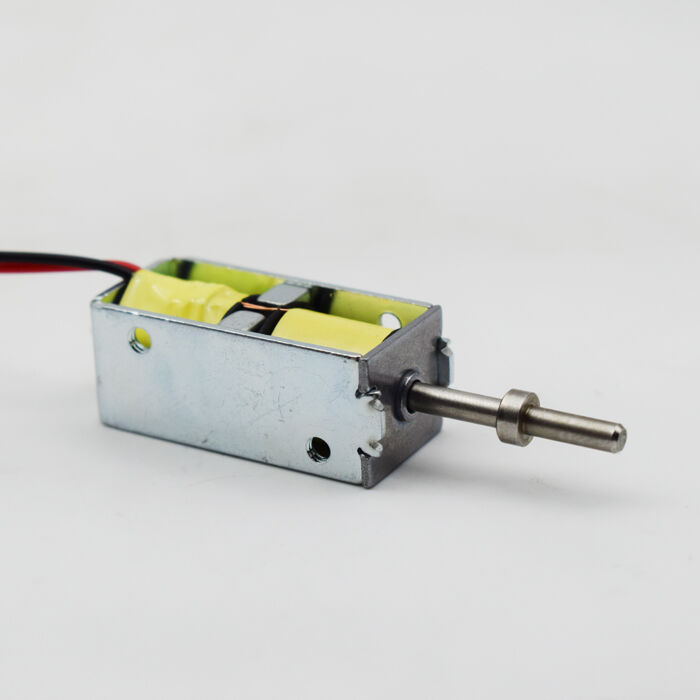 Landa XSQ0735 12v 24v Dc Bistable Solenoid Linear Solenoids Open Frame Solenoid for Typewriters Cash Registers Plotters and Hand Held Printers