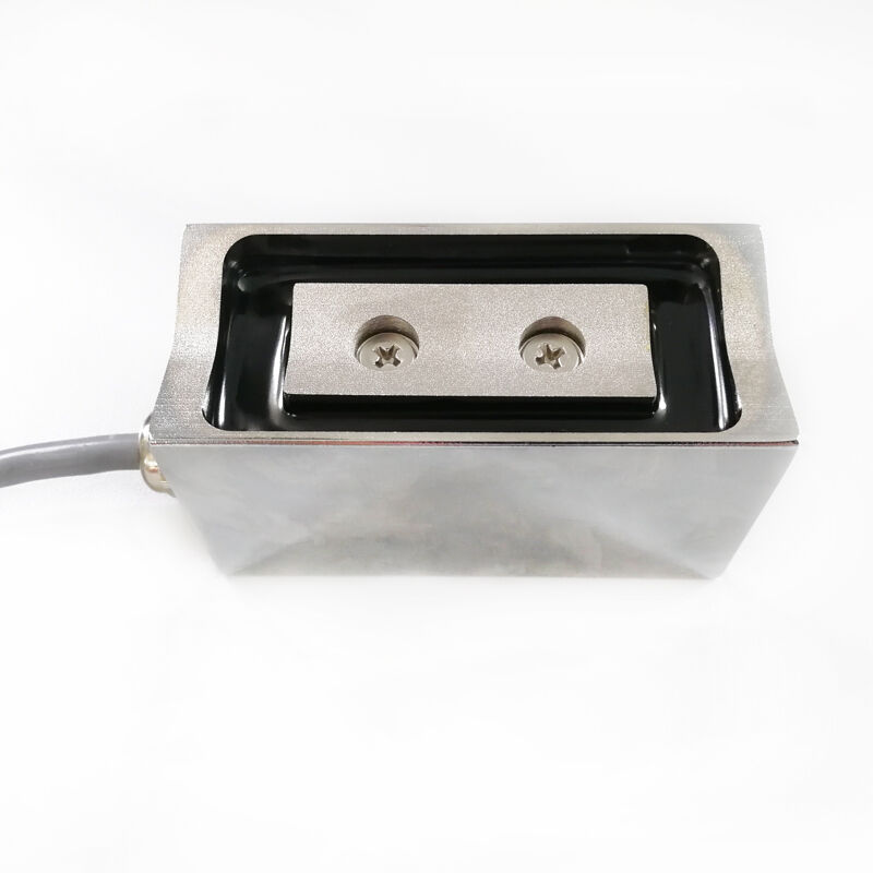 Électroaimant rectangulaire personnalisé Landa HY904050 en forme de V, 12 V, 24 V CC, 50 kg ou 100 kg