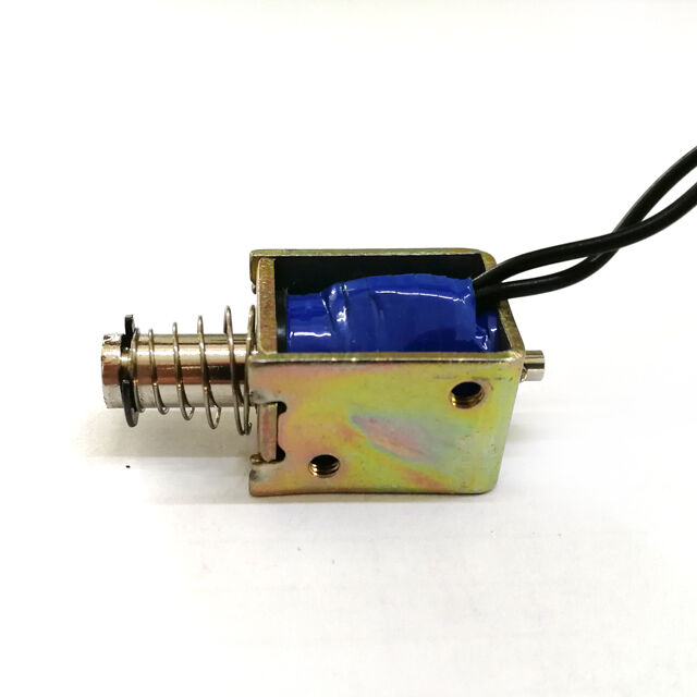 SQ0620 Solénoïde miniaturisé à cadre, type poussoir/tireur, courant continu 6 V / 12 V / 24 V, solénoïde linéaire micro