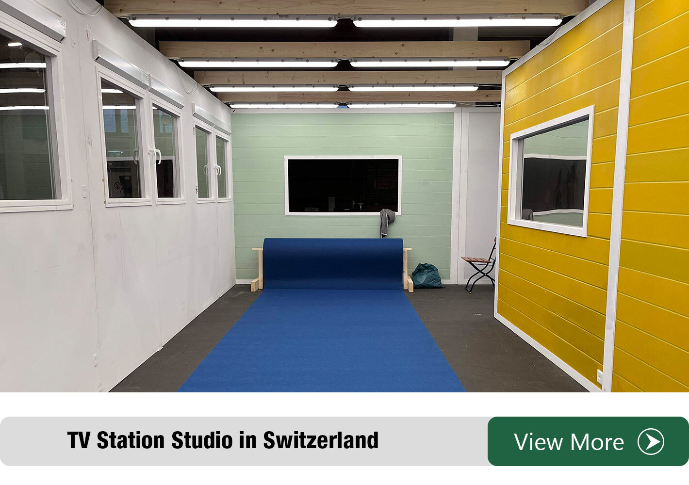 TV Station Studio in Switzerland