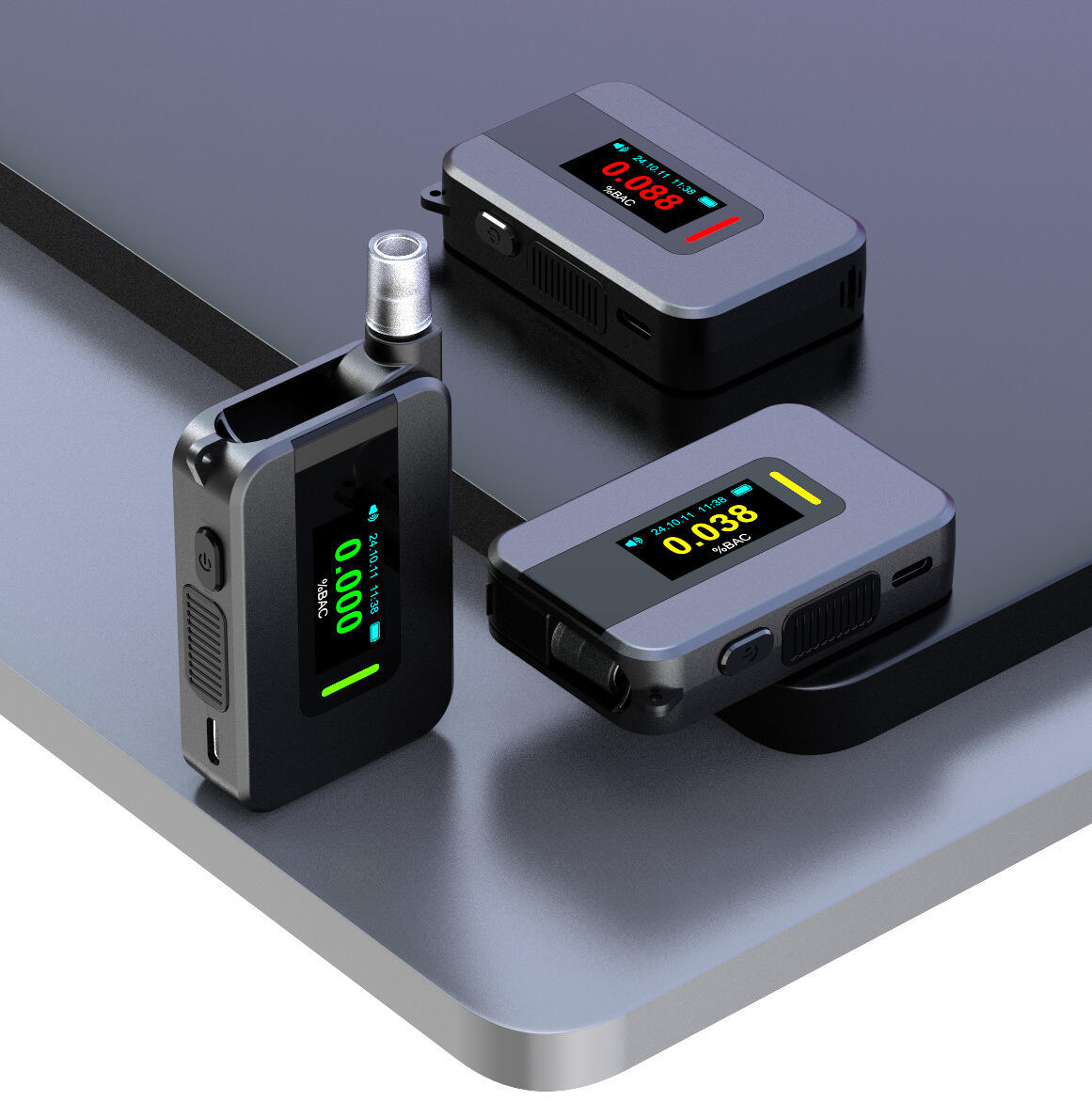 High-Precision na Fuel Cell Breathalyzer, Elektrokimikal na Alcohol Tester Ayon sa Pambansang Pamantayan para sa Pagtukoy ng Pagmamaneho Habang Lasing