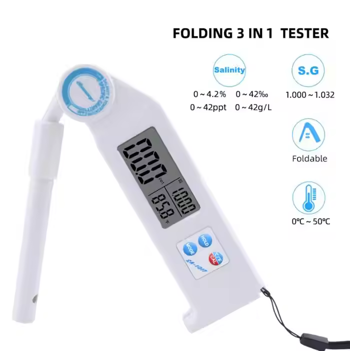Portable na Sukat ng Asin, Digital na Salinometer