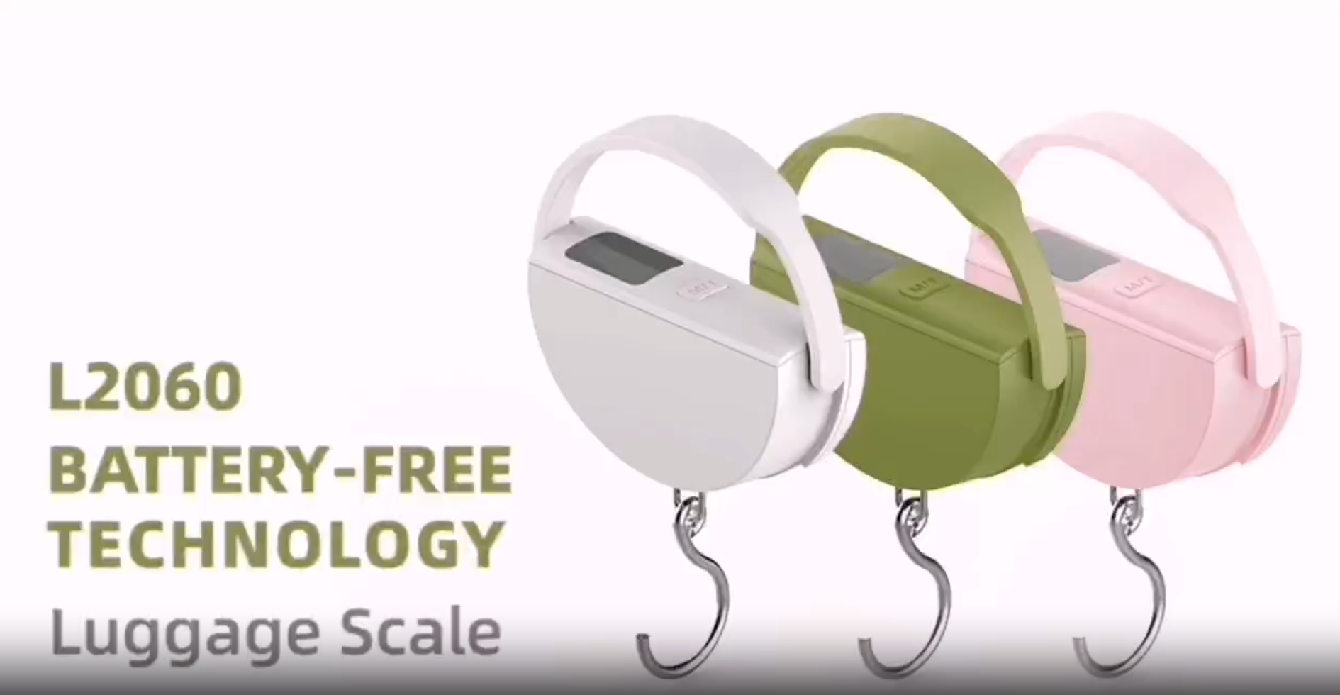 Безбатарейные весы для багажа OW-L2060