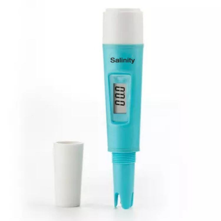 Impermeable na Sukat ng Asin na Digital na Salinometer 0~19.99 Ppt na May Tester ng Temperatura para sa Tubig-Asin