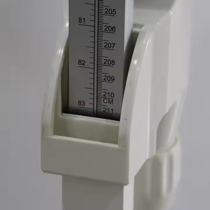 180kg Mekanikal na Timbangan para sa Katawan, Personal na Timbangan na may Display na Dial, May Sukat ng Taas at Timbang