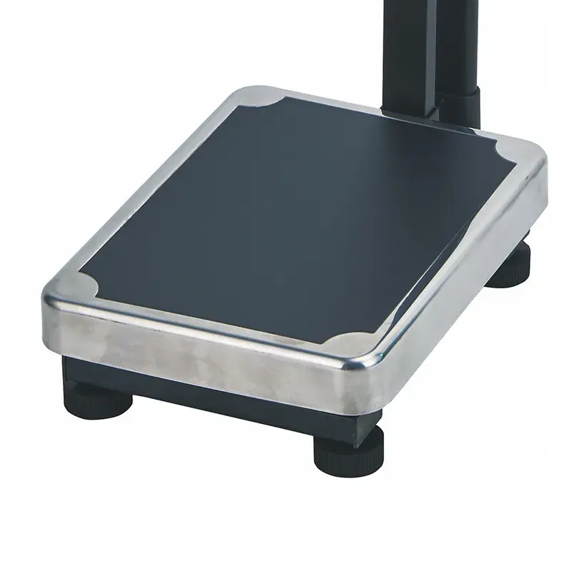 High Accuracy 200KG/212cm LCD Display BMI Physician Weight Scale na may Tumbok para sa Taas