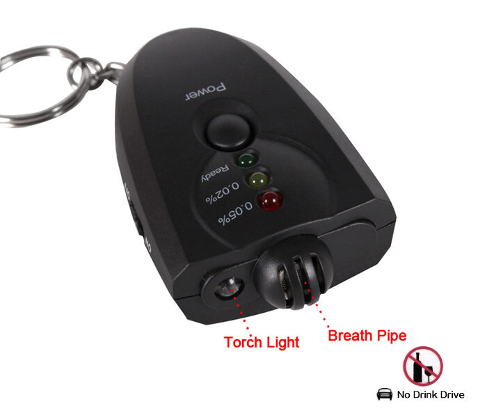 Digitalni alkoholometar z zaslonom LCD, testirnik alkohola v dihu, prilagojen alkoholimeter, merilnik alkohola