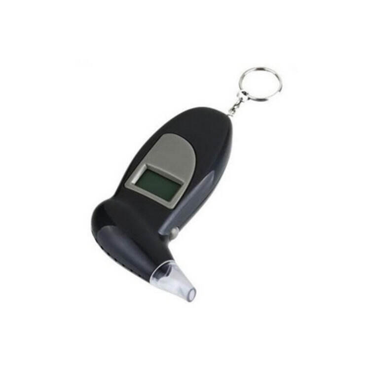 Ročni digitalni testirnik alkohola z LCD zaslonom za dom in osebno uporabo, detektor alkohola v dihu za preverjanje vožnje pod vplivom alkohola