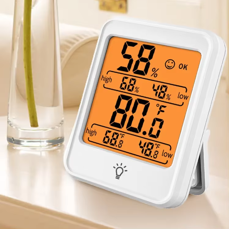 Hygrometer Thermometer Household with Comfort Level MAX/MIN Temperature & Humidity