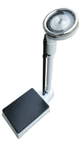 Medicinska mehanska bolnišnična tehtnica za odrasle 160 kg 190 cm, tip s kazalcem in števcem, tehtnica za telesno težo in višino z merilcem višine