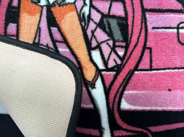 Custom Luxury Car Floor Mat for Car Foot Carpet details