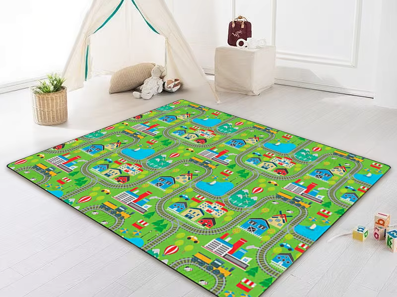 Pourquoi les tapis pour enfants doivent-ils être antidérapants dans les chambres à coucher ?